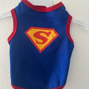 Superhero dog shirt